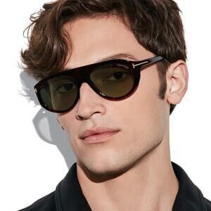 NEW!!! TOM FORD Rex-02 Sunglasses TF1001 01A Authentic